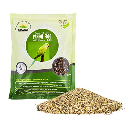 Nature Forever Parrot Food Seeds For All Life Stages Birds Only, 900 g