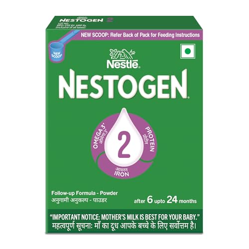 NESTOGEN 2 Follow-Up Formula For 6+ Months, Calcium & Phosphorus, 400G Box,Powder,Infant