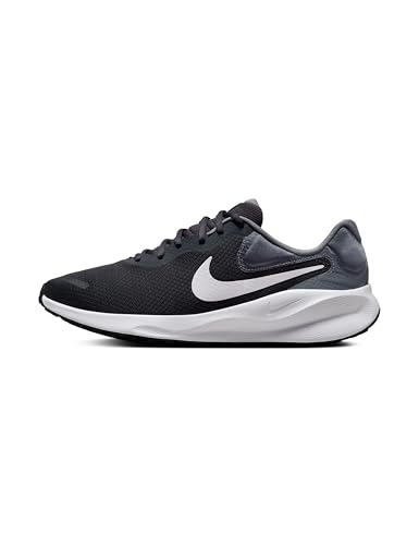 Nike Men Revolution 7 Anthracite/White-Cool Grey-Black Running Shoes 7 UK
