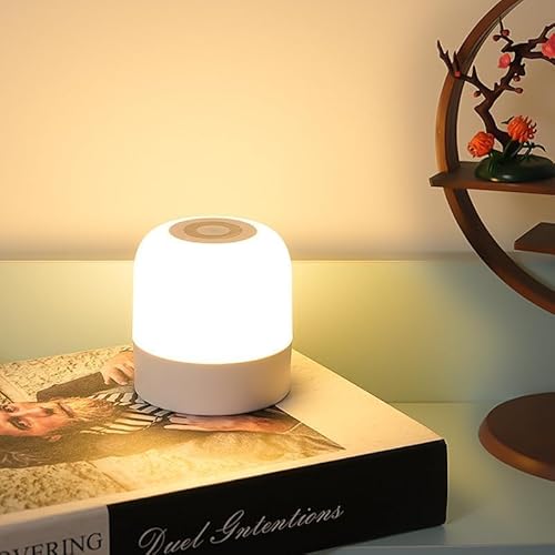 Niwlix Touch Control Night Light Adjustable Brightness Dimmable Table Lamp for Bedroom, Living Room, and Study Bedside Lamp for Baby Kids