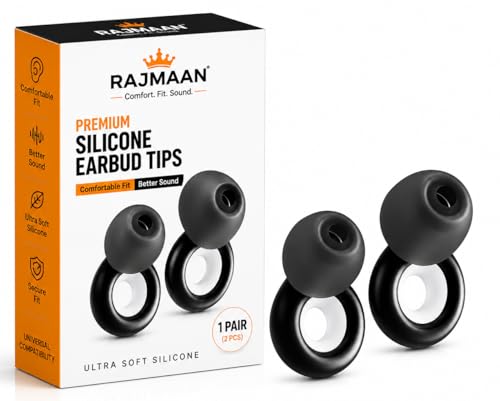 Noise Cancelling Ear Plugs – Soft Silicone Earplugs for Sleeping, Studying, Travel, and Flight – Reusable Noise Reduction Earbuds with 6 Comfort Tips – Multicolor