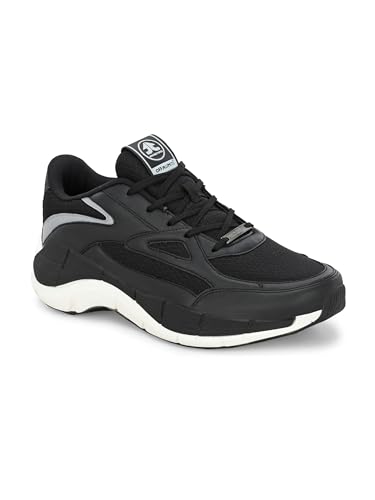 OFF LIMITS Men Hector Casual Sneakers, Black, 6 UK