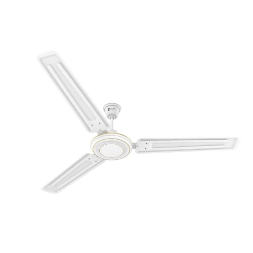 Orient Electric Apex-FX 1200mm Ceiling Fan for Home| BEE 1 Star Rated Energy Efficient Fan| Rust Resistant | Strong and Powerful Motor | 2 Years Warranty by Orient | White - Pack of 1