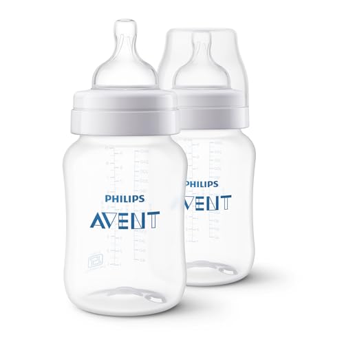 Philips Avent Anti-Colic Baby Feeding Bottles | 9oz/260ml - Pack of 2 | SCY103/20