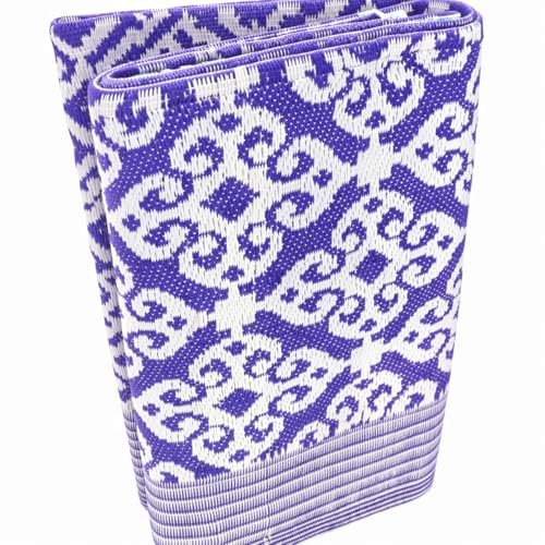 Plastic Mats for Sleeping On Floor Sitting Reversible Chatai Square Shape Mats for Home Living Room, Bedroom Floor, 4X6 Feet, mat
