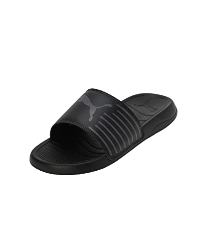 PUMA | Geo Slides | Black-Cool Dark Gray | 9UK