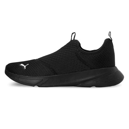 PUMA | Melanite Slip On Men's Sneakers | Black-White | 11UK