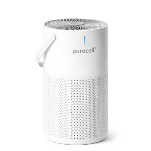Purocell Air Purifier for bedroom, living room, home & office | H13 True HEPA Filter | Covers upto 180 sqft | 3 Stage Filter Removes 99.97% of PM2.5, Viruses,Allergens,Dust, Smoke | With Aromatherapy