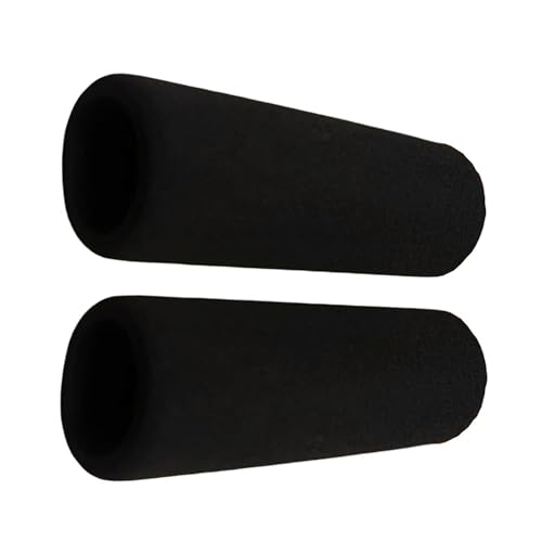 Ramanta Super Soft Handle Grip for Motorcycle Bike Handle Grip Soft Comfortable Non-Slip Cycle Handle Foam Comfort Grip Handlebar Covers 12cm Length Fits 3.0 cm Handlebars Reduces Hand Fatigue
