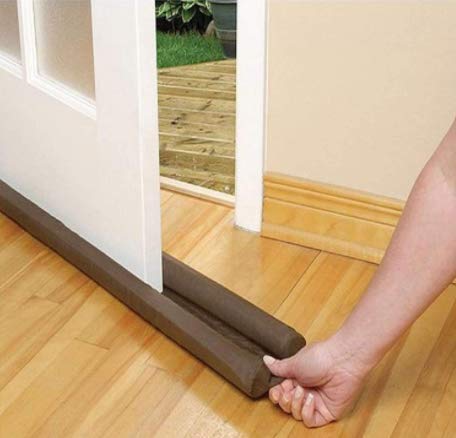 Raxon Innovation (Size-36 Inches) (Pack of 3) Door Dust Stopper and Door Bottom Sealing Strip (Color-Brown)