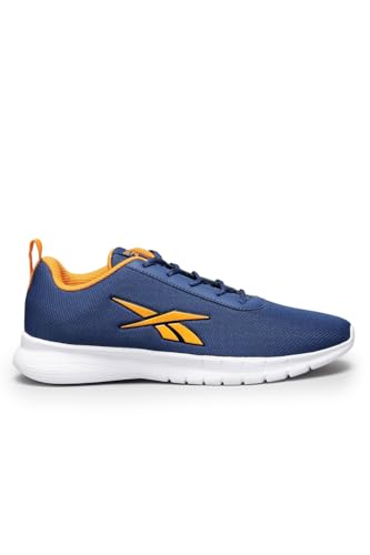 Reebok Men Synthetic/Textile Stride Runner M Running Shoes Batik Blue/Nacho UK-9