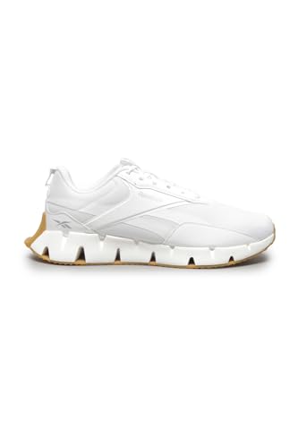 Reebok Zig Dynamica Lite - Men White Running Shoes