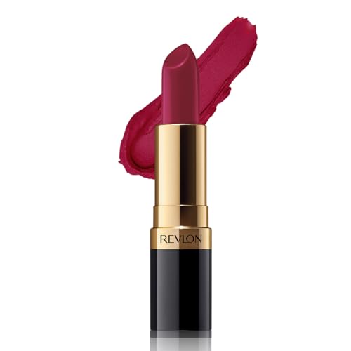 REVLON Super Lustrous Creme Lipstick, 80% Conditioning Ingredients, intance color, Waterproof, Long-Lasting, 100% Vegan Lipstick, Bombshell Red (046), 4.25 gm