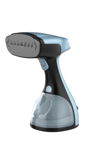 Rossmann Foldable Handheld Garment Steamer, White, Portable Clothes Steamer, 1800W High Pressure Steam, 260ml Removeable Tank
