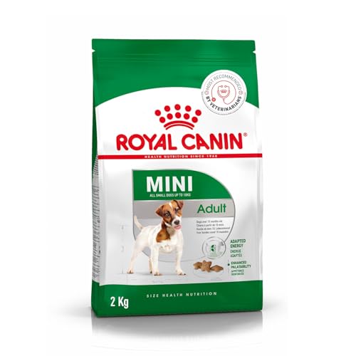 Royal Canin Mini Adult Dog Food, Dry Food, Supports Weight Management & Digestive Health, Promotes overall development, 2 Kg