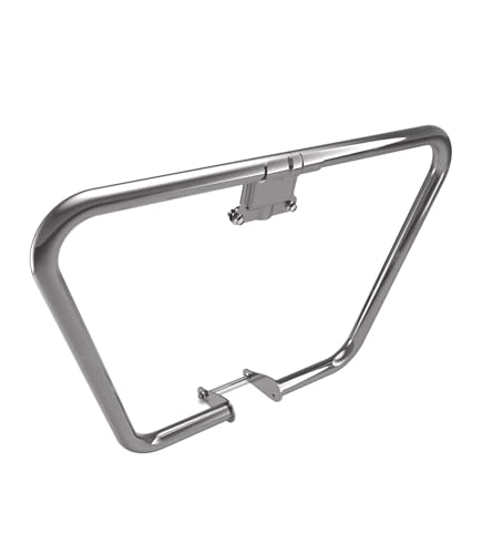 Royal Enfield 1990635 Silver Trapezium Engine Guard for Bullet 350