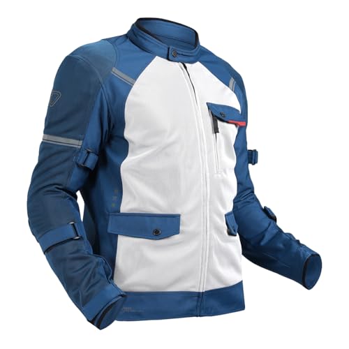 Royal Enfield ECO WINDFARER Riding Jacket | CE Class A | Ergo Protech CE Level 2 Armor | 100% Recycled Mesh | 600D Reinforcement | Reflective Elements | YKK Zippers | Cargo Pockets