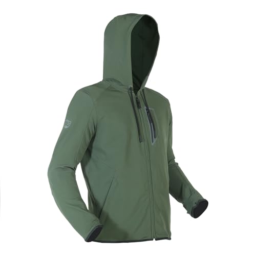 Royal Enfield URBANITE Riding Jacket | CE Class A | Ergo Protech CE Level 2 Armor | Norman Tech Level 2 Back | 600D Reinforcement | Stretch Softshell | Reflective Elements | Zip Pockets