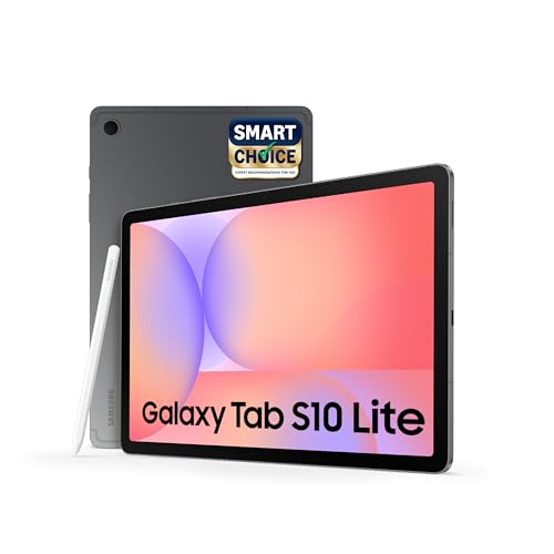 Samsung Galaxy Tab S10 Lite with AI [Smartchoice], S Pen in-Box, 27.7 cm (10.9 Inch) Display, Object Eraser, 90Hz Refresh Rate, IP42 Rating, 8GB RAM, 256GB Storage, Wi-Fi Tablet, Gray