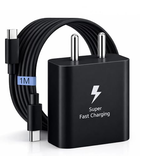SB 45W Fast Charger Type C to C Cable, PD 3.0 Super Fast Charging 2.0 Compatible for Samsung Galaxy S24 Ultra S23 S22 Plus A Series, USB C Wall Charger Adapter with Cable