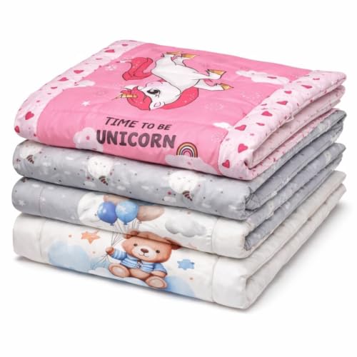 SHOPPOFOBIX Born Baby Godadi Pack of 3 Combo Set, Soft Cotton godi| Baby Mats | Babys Bed | Crib Sheet | Cartoon Mats Babys Godadi | Bedding Mats Set | Multicolor