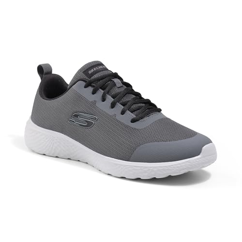 Skechers Mens Modern Cool Charcoal/Black Running Shoe - 8 UK (9 US) (894217ID-CCBK)