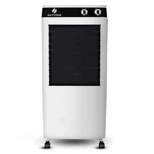 SKYTONE Personal Air Cooler for Home with 36L Capacity And 30 Ft Powerful Air Throw | High Speed Fan | Inverter Compatible | Energy Efficient Rooms Cooler for Bedroom, Living Room & Office Use (20L)