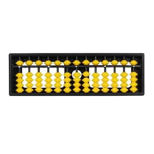 Smart Manufacturers Abacus Learning Tool for Kids 101(13 Rod) Yellow
