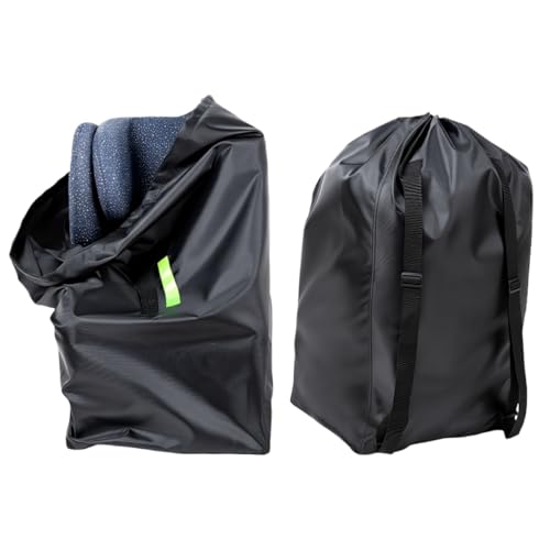SNOWIE SOFT® Baby Car Seat Storage Dustproof Bag Travel Bag, Drawstring Organizer Bag with Handle, 420D Thick Oxfrd Cloth, Waterproof & Durable Storage Cover for Daily or Travel