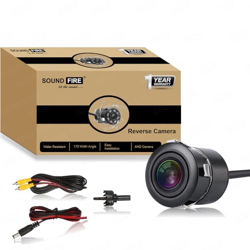 SOUND FIRE NEXGeneration Car AHD Rear View Night Vision Reversing Backup Camera with 170 Perfect View Angle