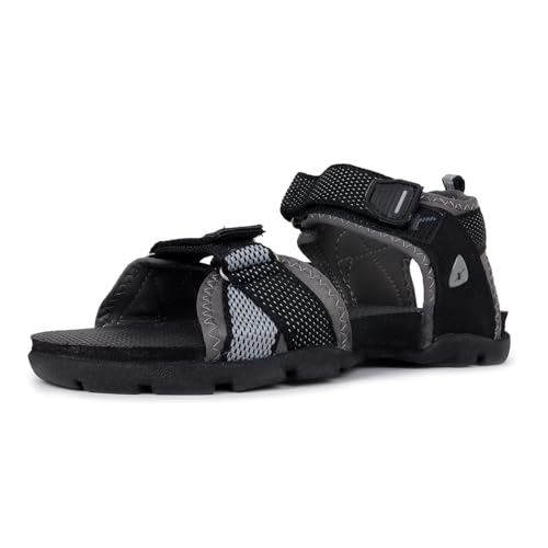 Sparx Men's SS0105G Black Grey Sandal 9 (SS0105GBKGY0009)