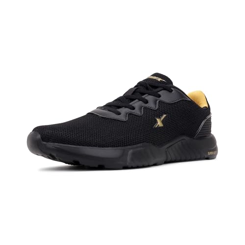 SPARX Mens SM 648 | Enhanced Durability & Soft Cushion | Black Running Shoe - 8 UK (SM 648)