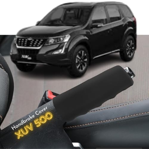 Sukichi ® Car Handbrake Cover xuv 500 | car handbrake protector grip | Anti Slip Silicone Rubber xuv 500 handbrake cover | Original Car Accessories | Pack of 1