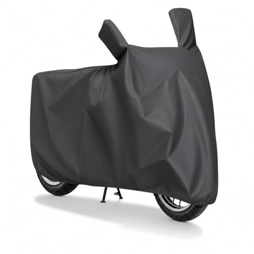 Sulfar Water Resistant Universal Bike Cover UV Protection & Dustproof Bike Body Cover for Royal Enfield Bullet Bike (Grey)