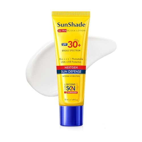 Sunshade Natural Sunscreen Lotion SPF 30-50mL | PA+++ | Non Oily, Light And Non Sticky | Suitable For All Skin Types | Sunscreen Spf 30 | Blue Light Protection | Water Resistant