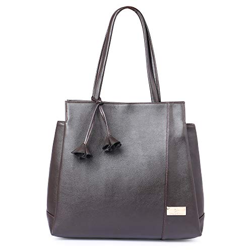 SXF SPEED X FASHION Women's Handbag (Dark Brown)
