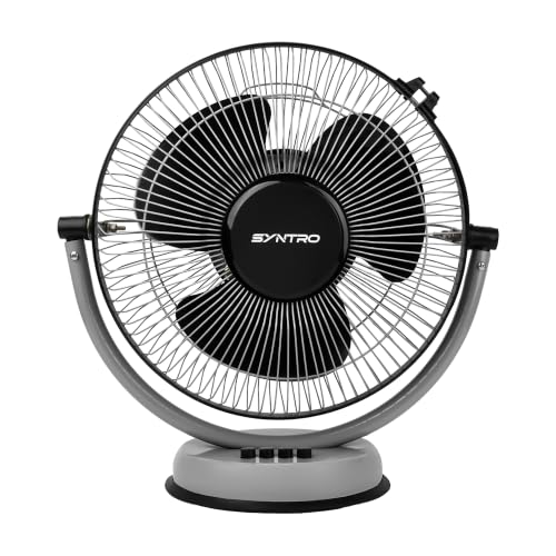 Syntro Sytro Air Max 300 mm High Speed Table Fan | 2200 RPM | Powerful Air Throw | All Purpose Fan for Home, Office & Kitchen