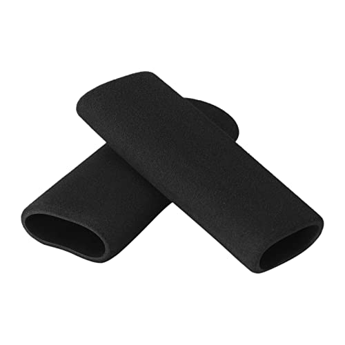 T.O.G. 2Pcs Motorcycle Foam Handle Grip Covers Easy Installation Soft Replacement 27Mm
