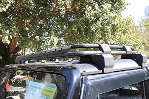 THE ADVENTURE GARAGE 4x4 Rectangular Roof Rack, Car Carrier Stand Roof Luggage for Thar 2020 DF
