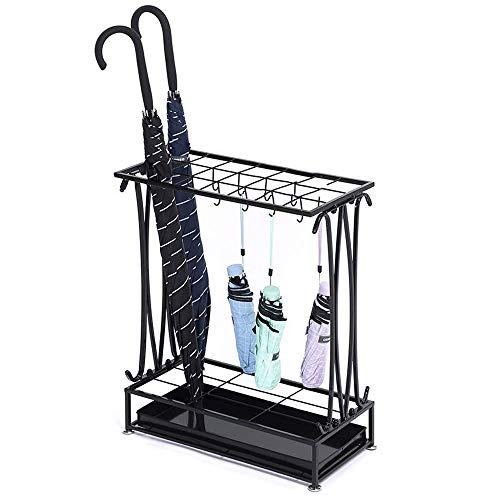 THE BEST SELLERS Storage Umbrella Household Stand Modern Minimalist Landing Bucket (Black)