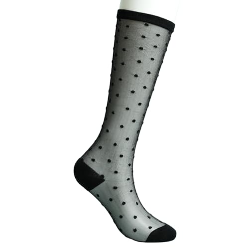 Theater Women Sheer Knee High Socks | Lightweight, Stretchable & Stylish | Comfortable for Casual Wear