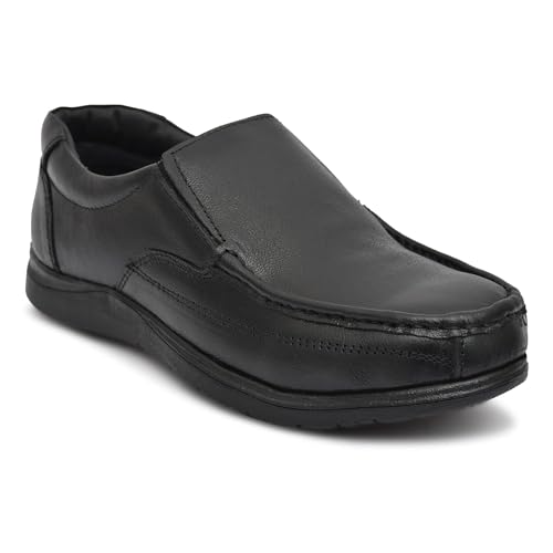 TORZU™ Men's Real Leather Steel Toe Light Weight Industrial Construction Safety Shoes for Men 07
