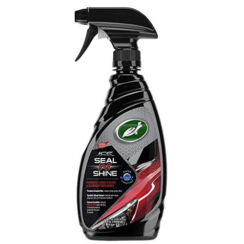 Turtle Wax Seal 'n' Shine Spray Car Wax Sealant, High Shine, Pack of 1, Can Use on Wet or Dry Cars with Carnauba Wax for Mirror Shine, Streak-Free, Long Lasting Protection