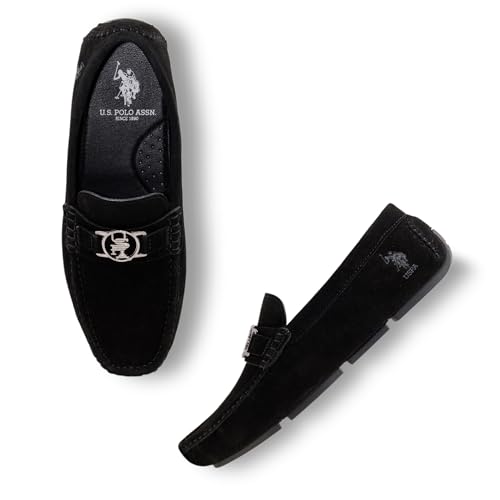 U.S. Polo Assn. USPA | Torin | Stylish Casual Loafer Shoes for Man Black