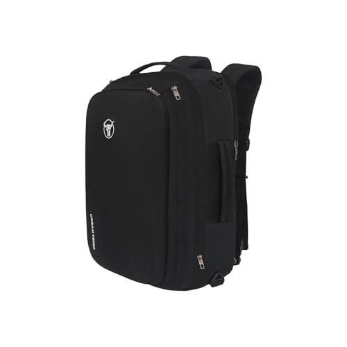 URBAN TRIBE Transformer 2.0 Overnighter Travel Laptop Backpack with Suitcase Compartment, Expandable 30L Office & Travel Backpack for Men & Women, College/School Bag, Casual Hiking & Weekend Travel