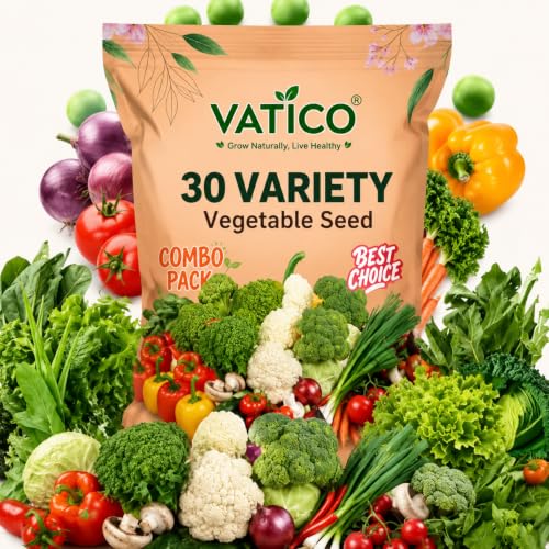 VATICO Seeds Kit 30 Varieties | Home, Balcony & Terrace Garden