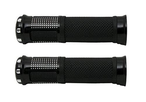 VermsBikers Bike Both Side Handle Grip Bike Grip Universal for All Bikes and Scooty Set of 2 (Black)