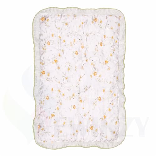 VEWIKZY Cotton | Modern New Born Baby Godari, Cradle Bed, Baby Bed Floral Mattress, Godadi, Crib Sheet, Kids Bed | Multi-Color | Pack Of 1