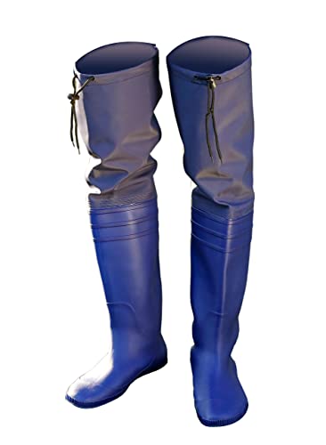 VIPFARMER Men Farmer Safety Shoes |Short Paddy Shoe |Rain Boots |Agriculture (Size-8), Blue