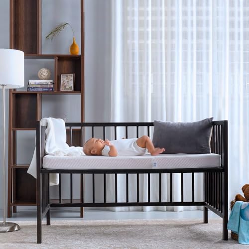Wakefit Baby Mattress for 0 to 2 Years | 1 Year Warranty | Baby Mattress, Mattress for Baby, Crib Mattress for Baby, Large (47.2x23.6x4 inches, White)